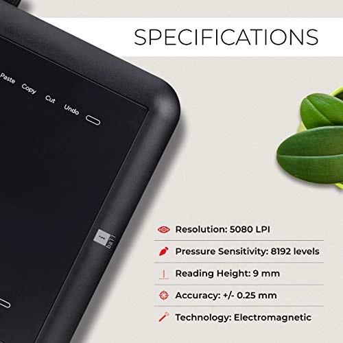 Pen Digitiser 8060U - 48 square inches 8192 Levels