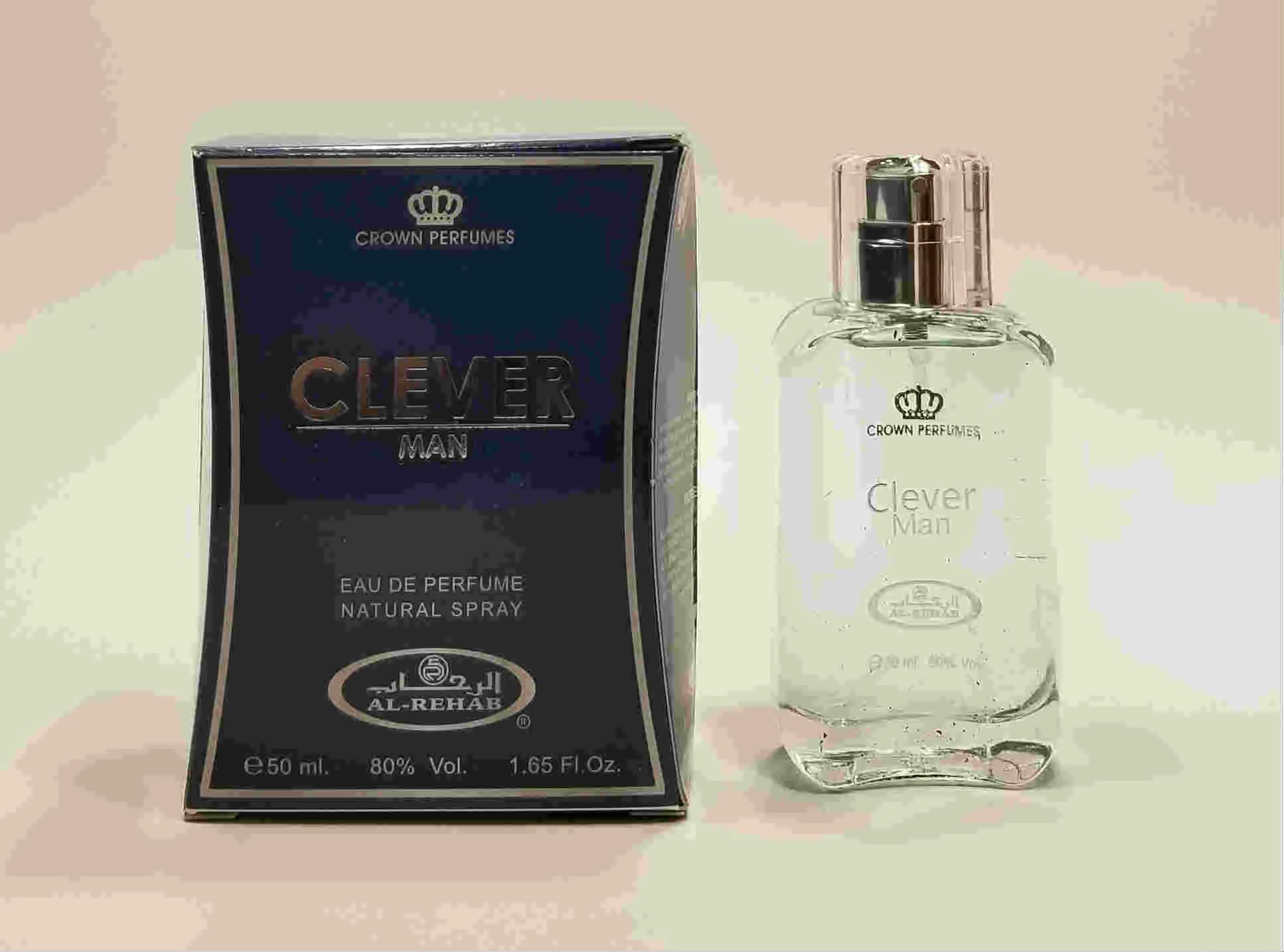 Al-Rehab (Crown Perfumes) Clever Man Eau de Parfum 50 ml 6 Pack