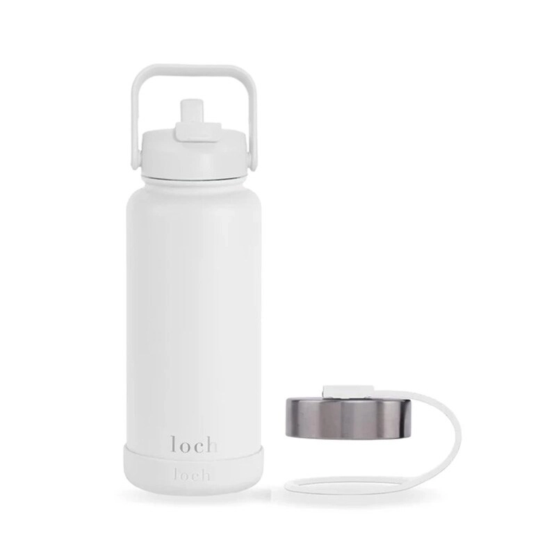 Copper Insulated Bottle - 2-in-1 Straw Lid 900 ml