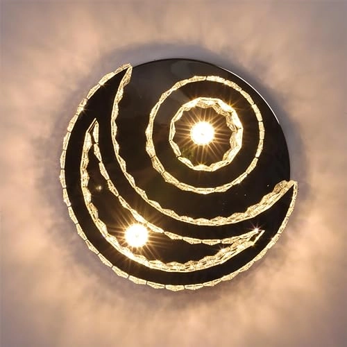 Crystal Chandelier - 3000K 4000K 6000K Dimmable