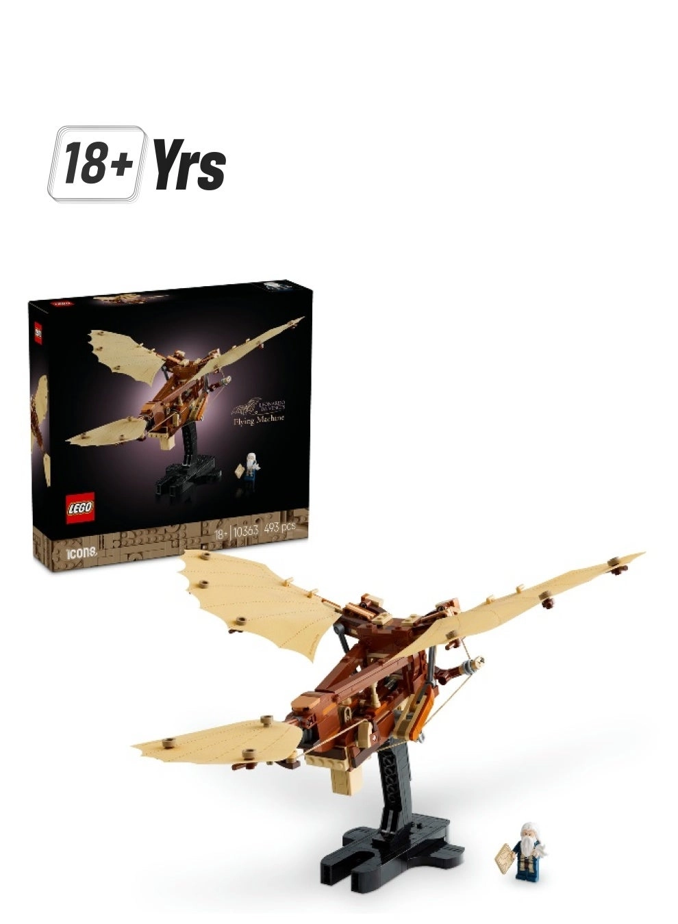 LEGO Leonardo da Vinci’s Flying Machine (10363) - 18 years and up