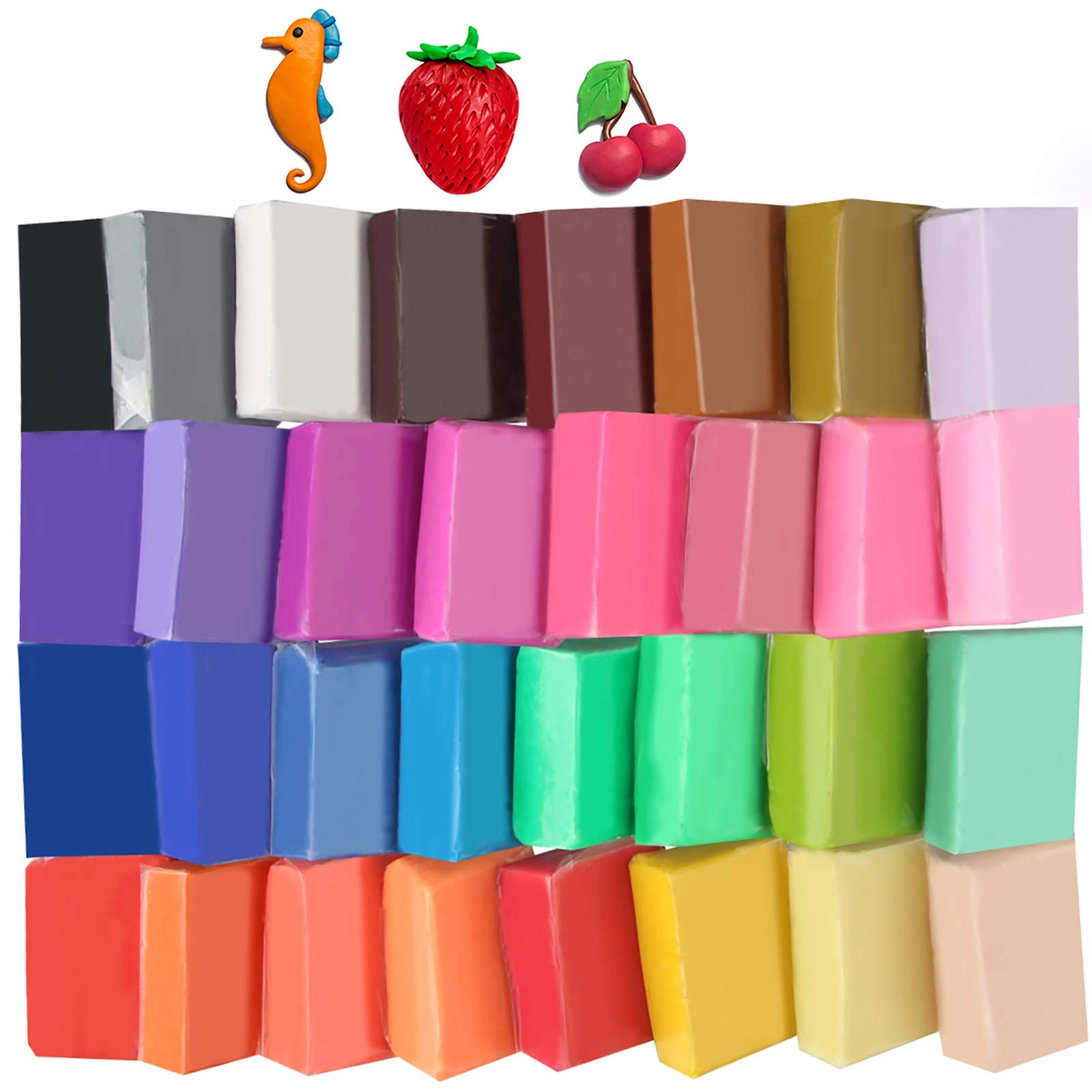Tomorotec Polymer Clay - 32pcs.