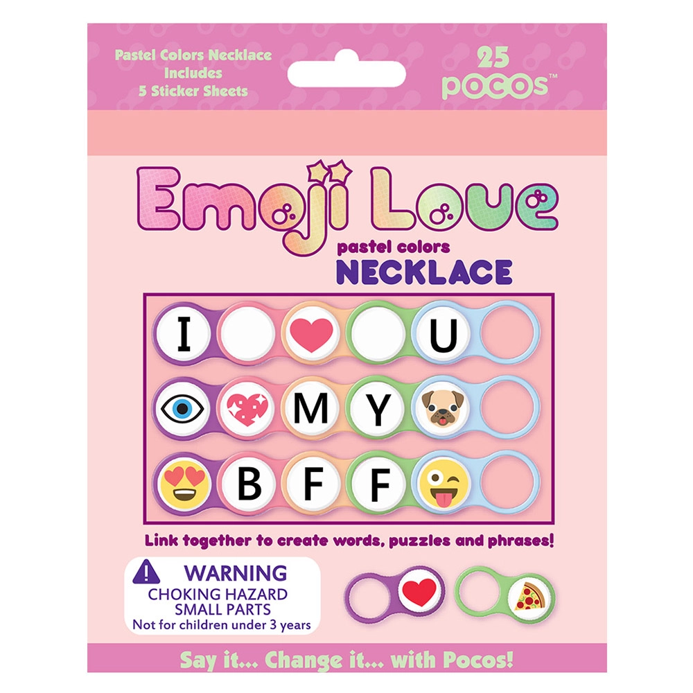 Pocos Necklace Kit - Rainbow Colour 25pcs