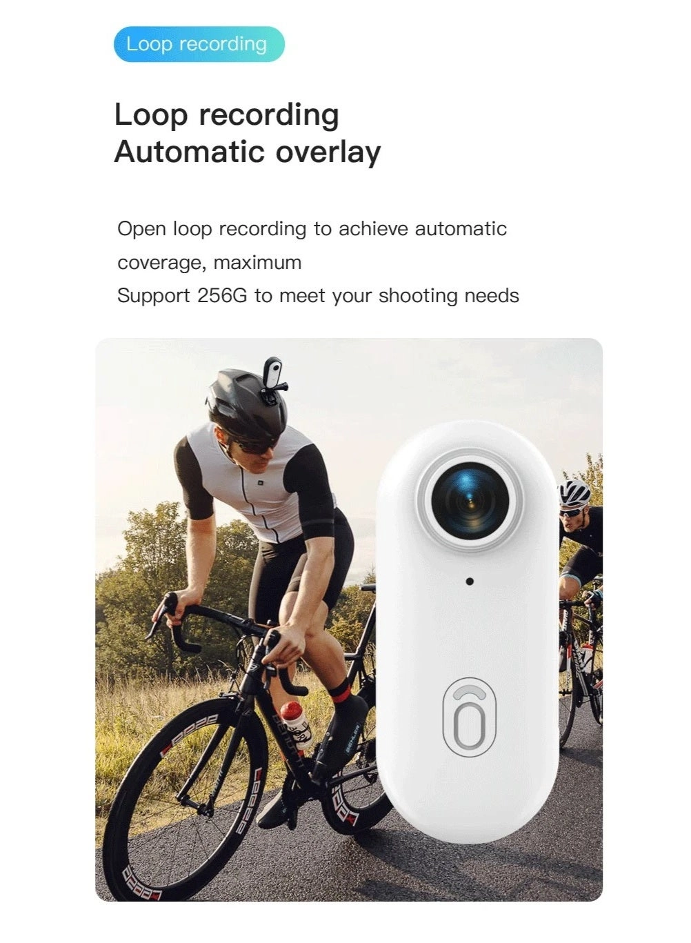 Wearable Mini Sports Camera 4K30