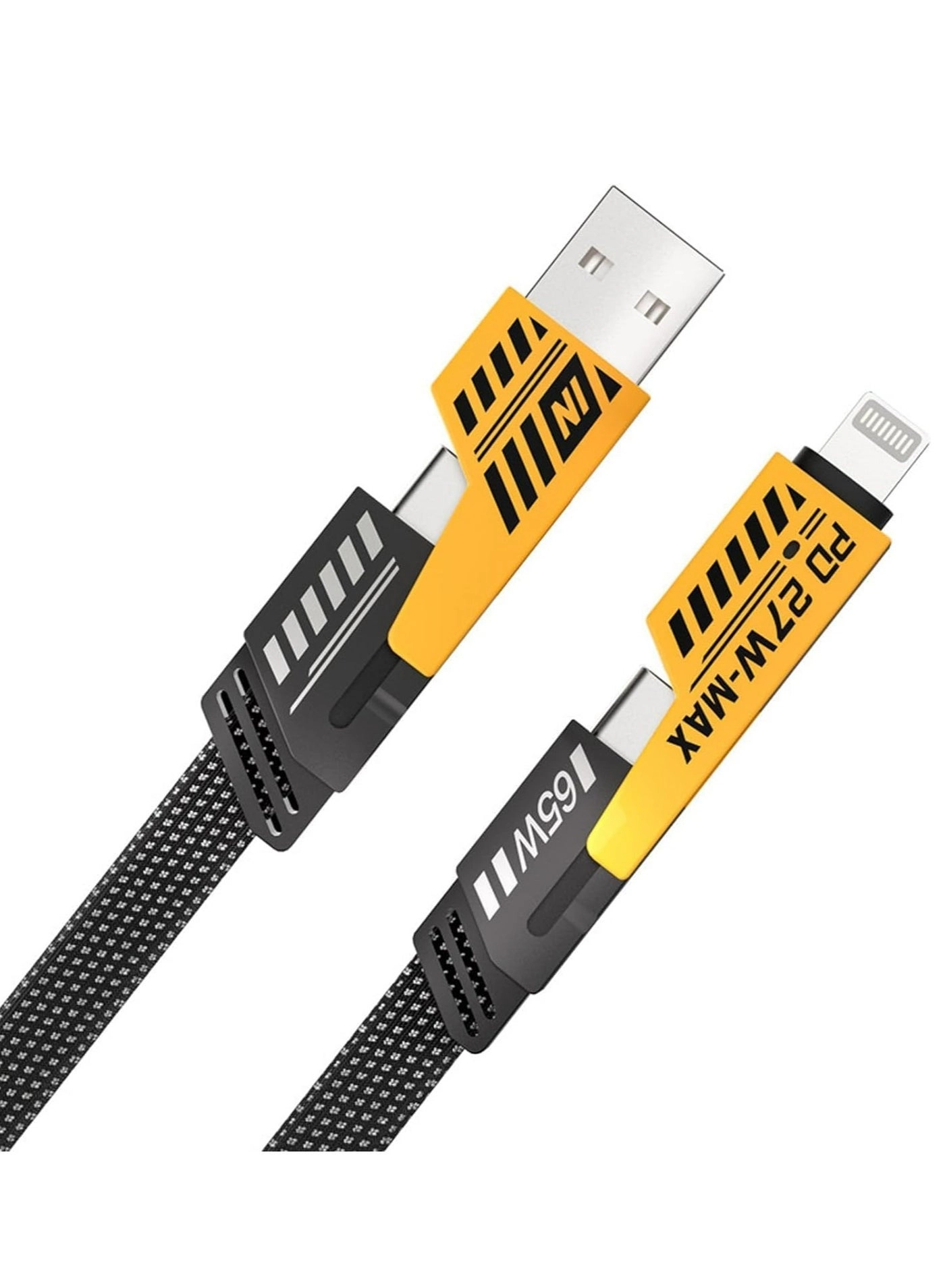 Charge Cable 65W USB-A to USB-C Braided