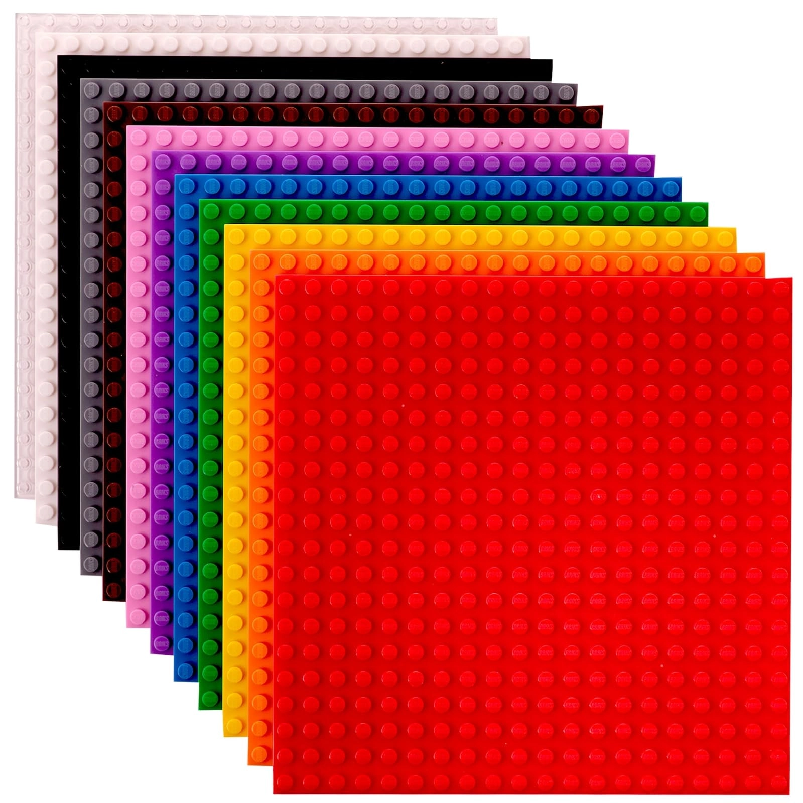 Stackable Baseplates - 12 pcs