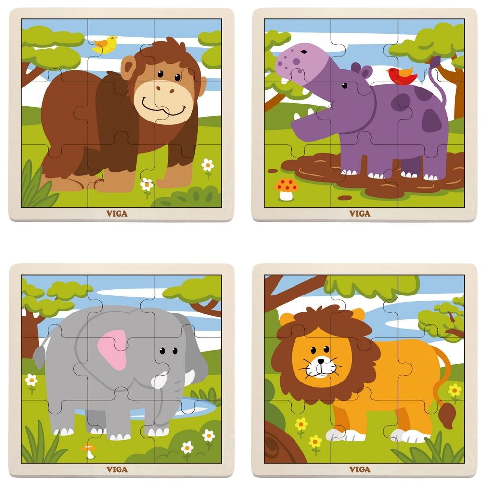 Animals and Vehicles Puzzle (29464294-51426) - 108 pcs