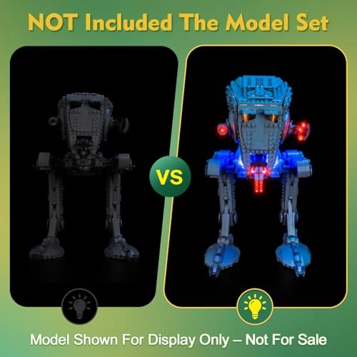 Lighting kit Compatible with LEGO 75417 AT-ST Walker - Plastic 1