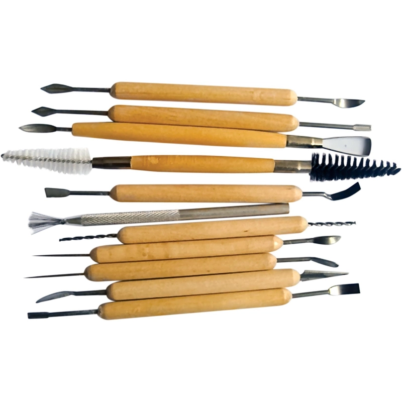 Non Branded Clean-up Kit Set - Metal/Wood 11 Pieces