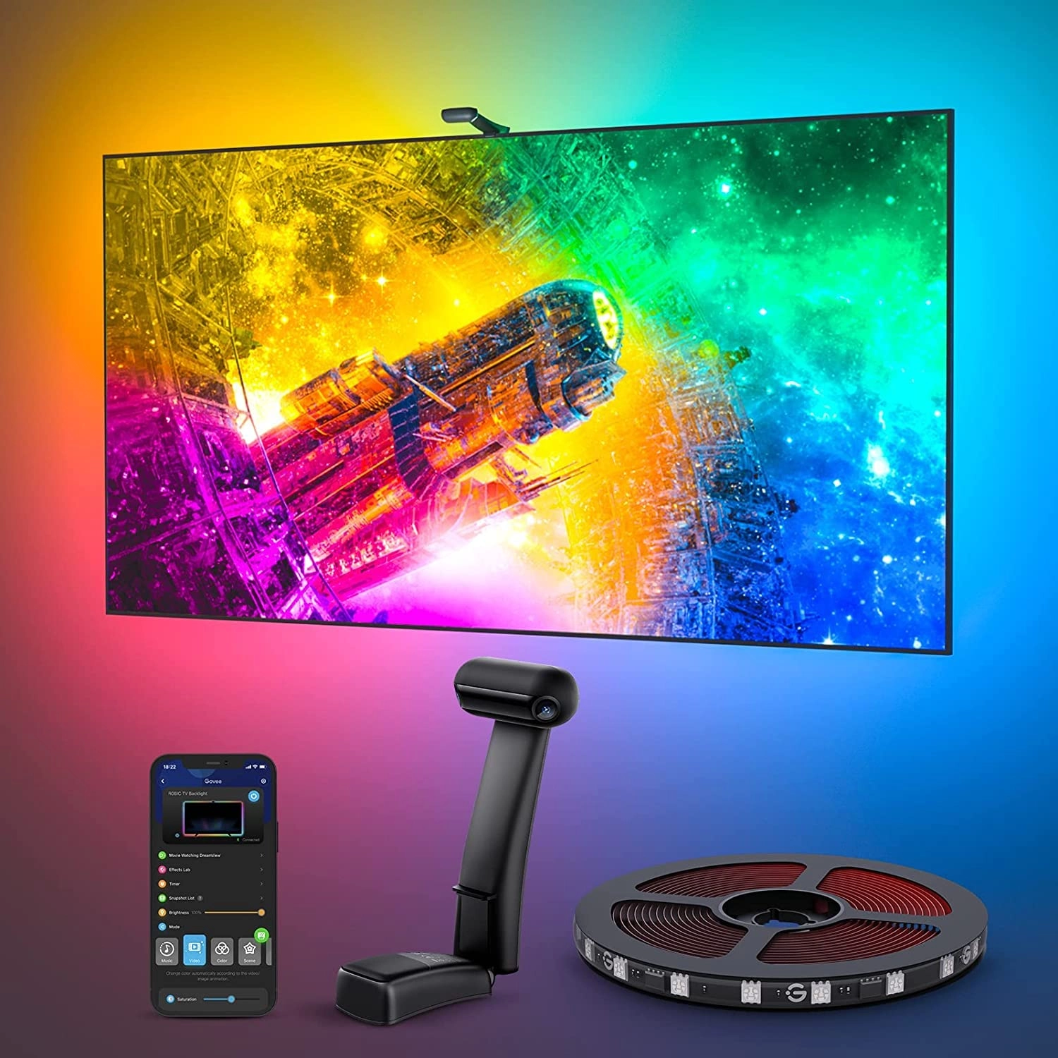 Govee DreamView T1 Pro - TV Backlight RGBIC