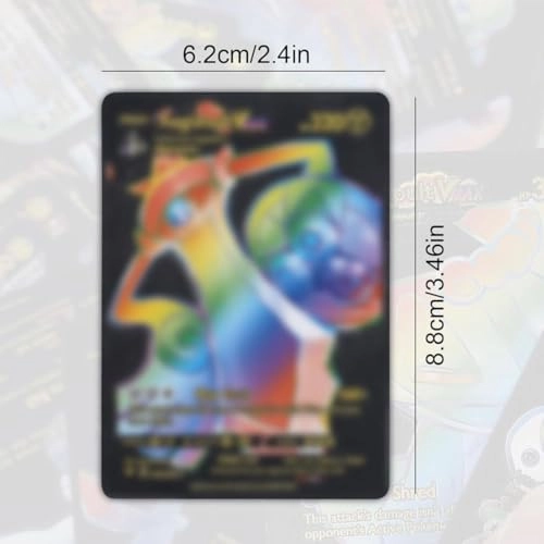 Anime Gold Plated Metal Cards - 55pcs