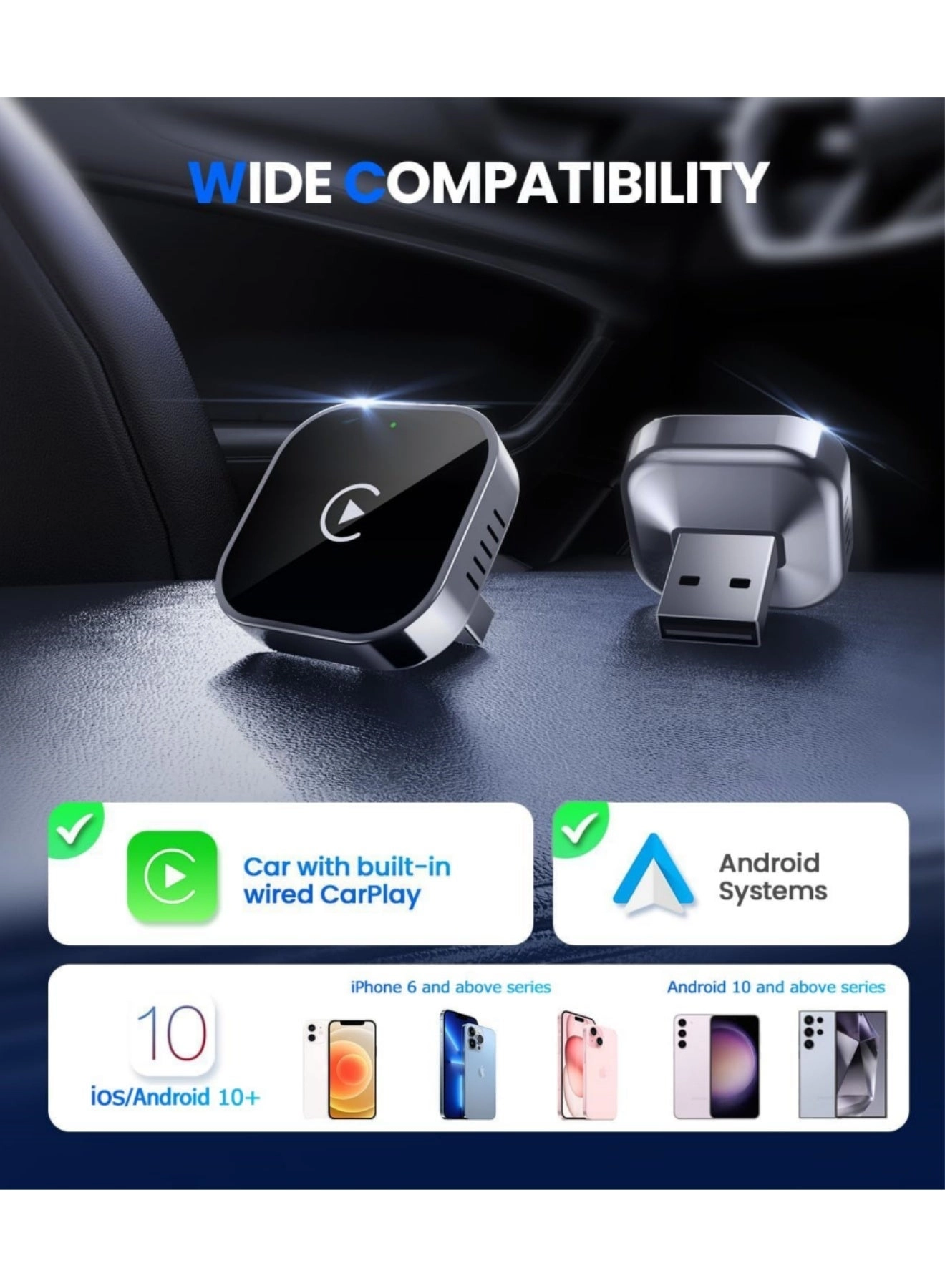 AE501479 - Wireless CarPlay Android Auto