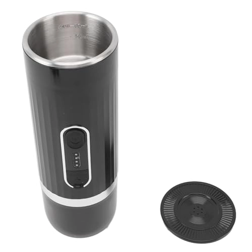 Compact Portable Coffee Machine - 120ml Ground Coffee & Capsules