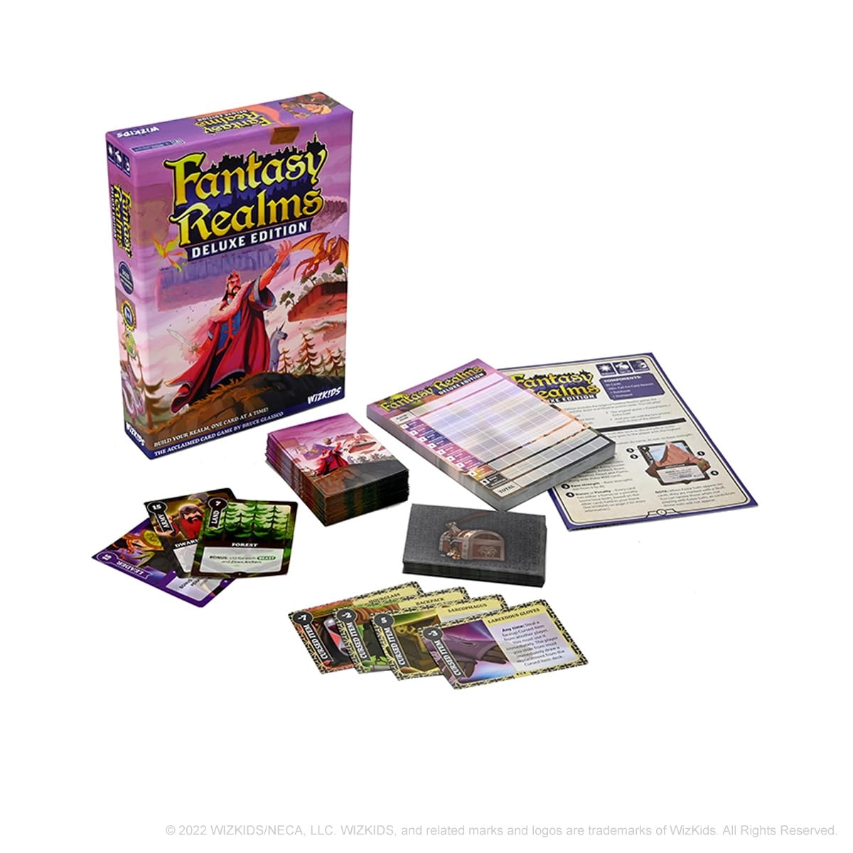 WizKids Fantasy Realms: Deluxe Edition - Card Game