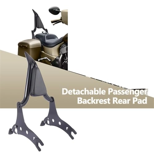 Detachable Rear Passenger Backrest Sissy Bar - Indian Pursuit 2022-2023