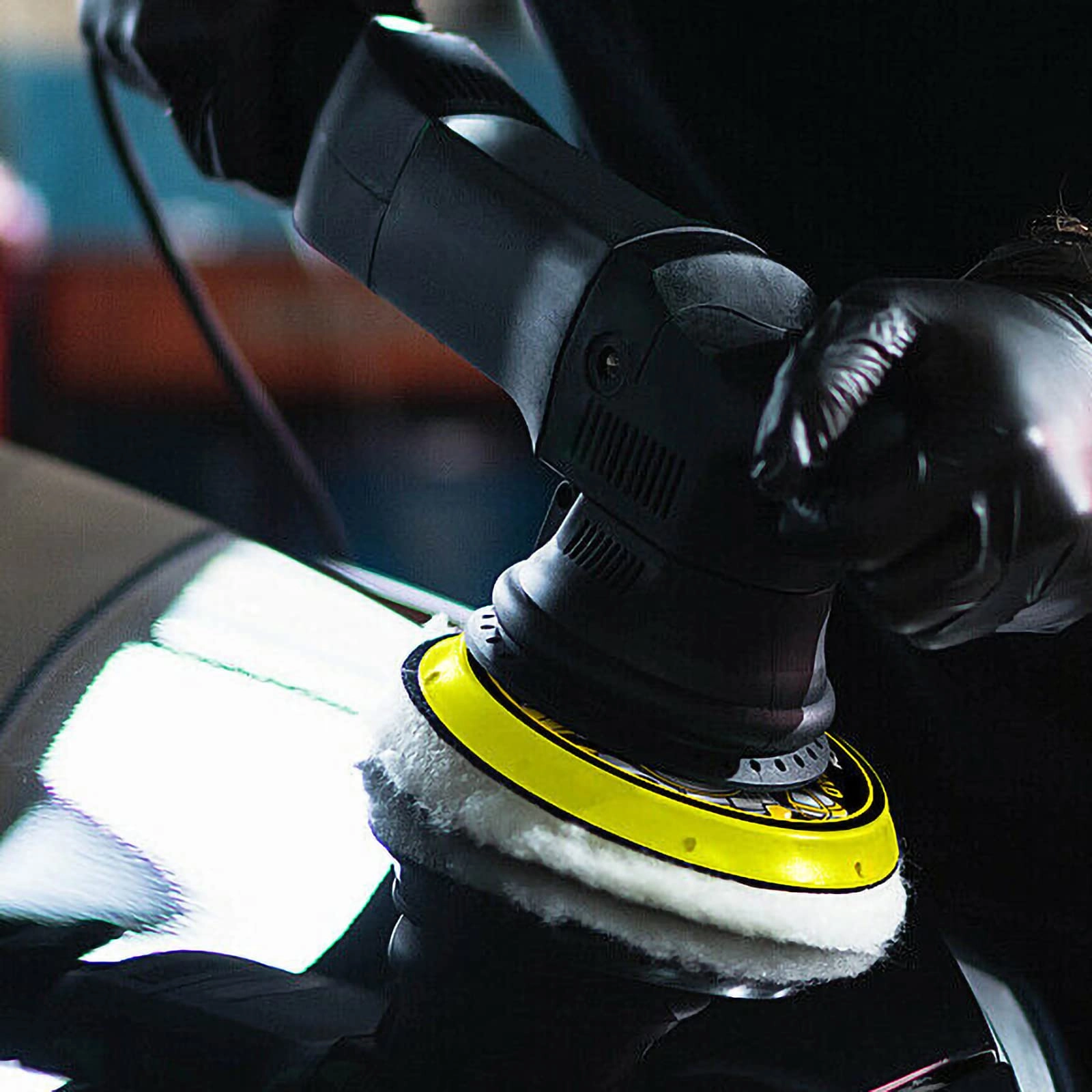 ZVAXCNKCI Dual Action Car Polisher - 700W 6 inch