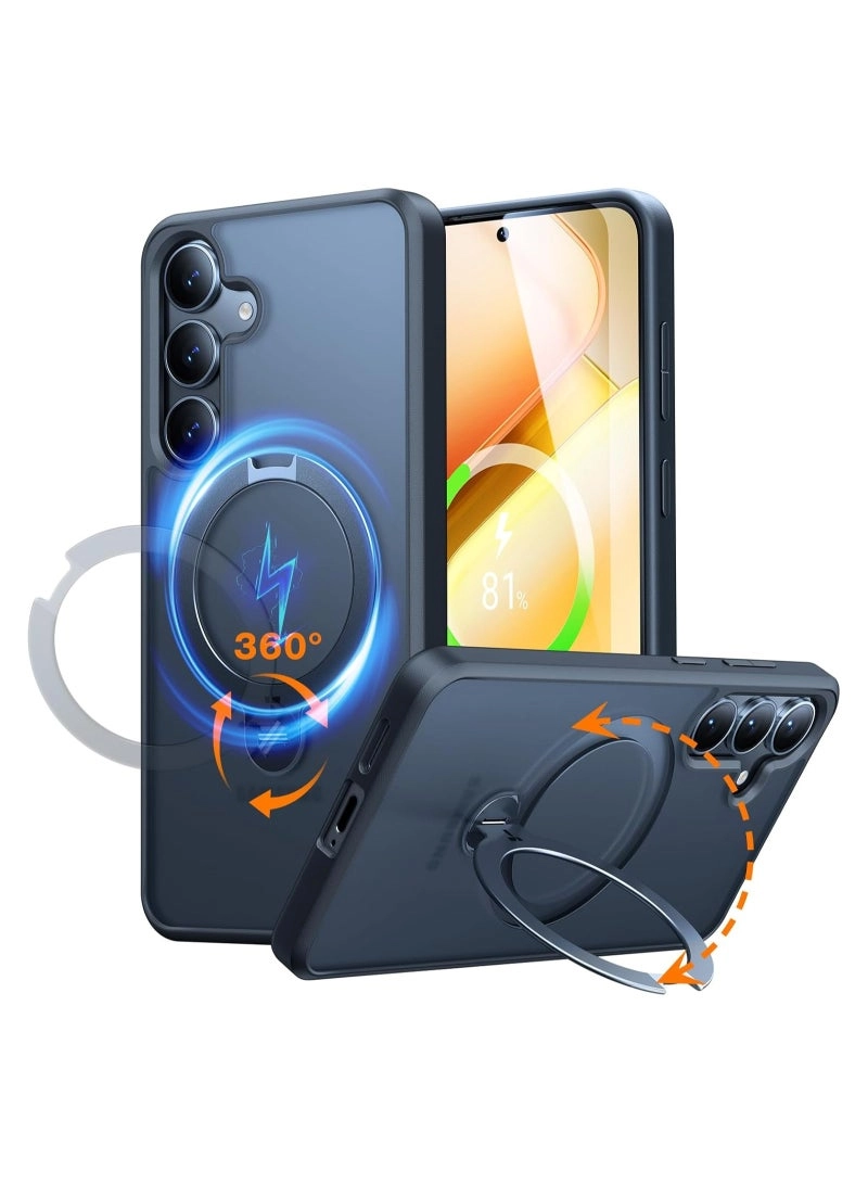 Torras Ostand Spin Case for Samsung Galaxy S25