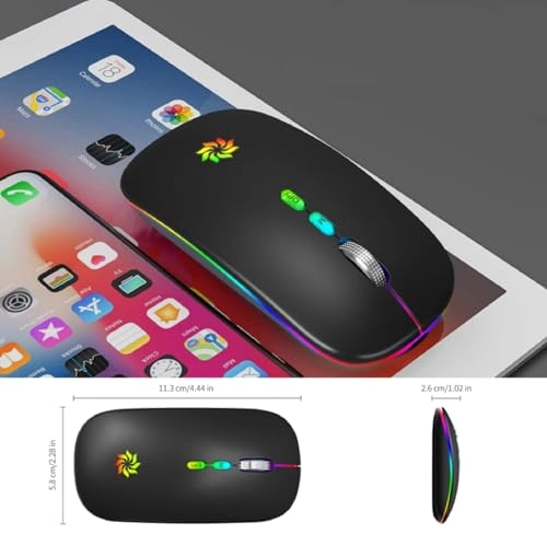 Slim Silent Mouse - Wireless