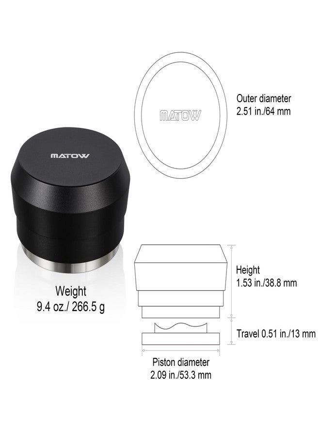 Palm Tamper - 53.3mm 30lbs Spring Loaded