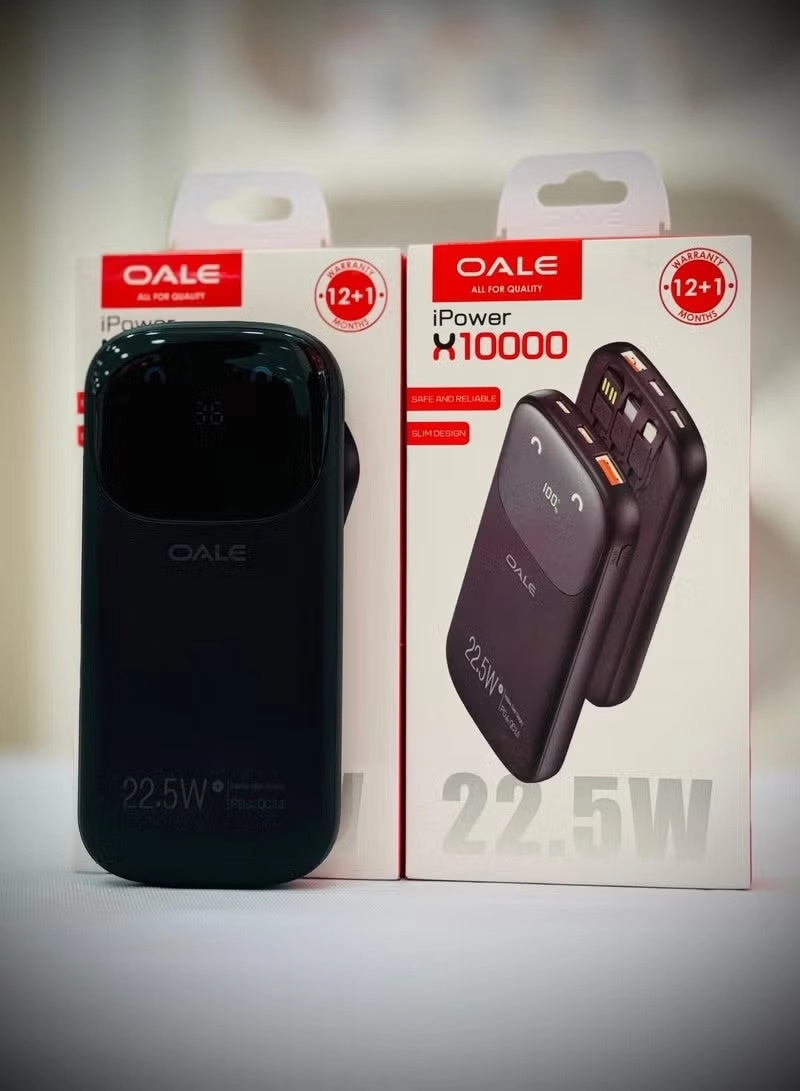 Power Bank - 10000mAh 22.5W