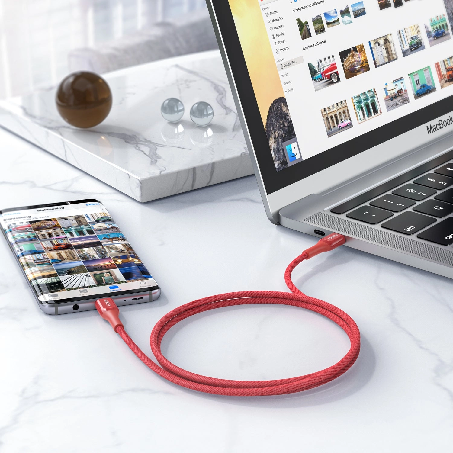 USB Cable USB-A to USB-C 1.2m