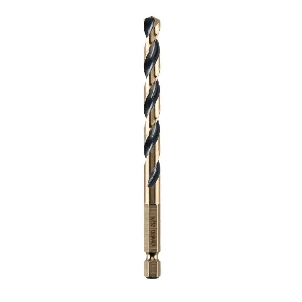 DeWALT DRILL BIT - BLACK AND GOLD IR 9/32IN