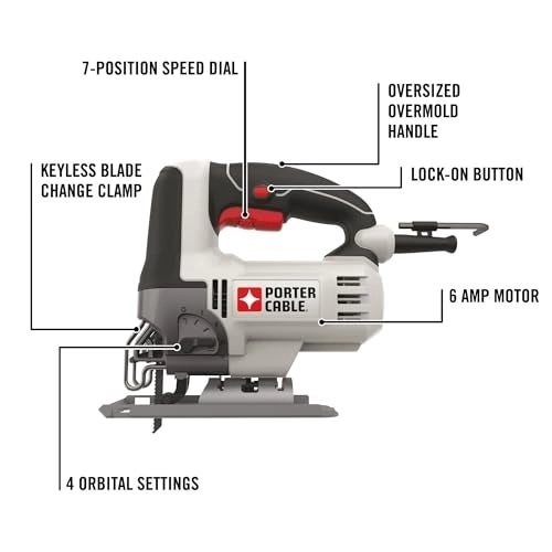 Orbital Jig Saw - 6.0-Amp Corded