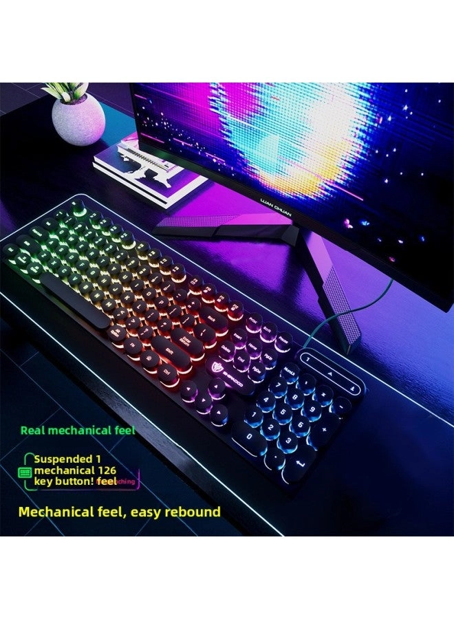 Mechanical Feel - Wired + E-sports Mouse