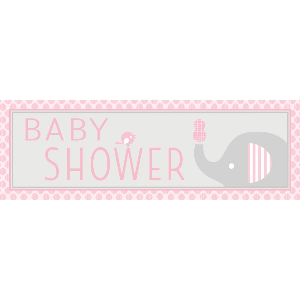 CREATIVE CONVERTING Little Peanut-Girl Giant Party Banner - Baby Shower