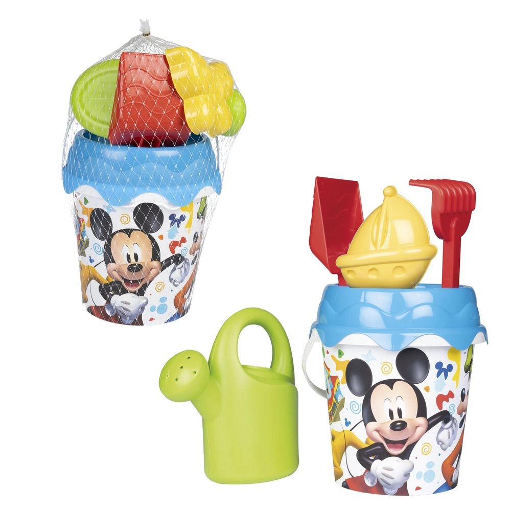 Mickey Sand Bucket - sieve rake shovel watering can boat-shaped mold