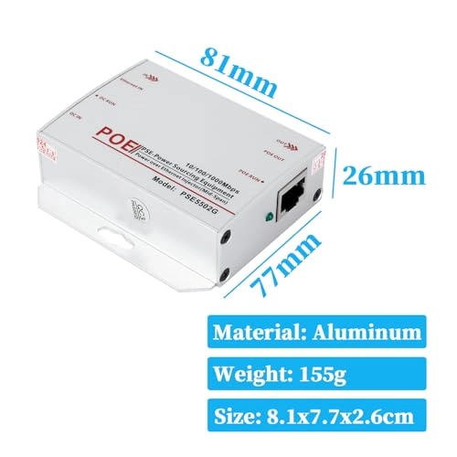 PSE5502G - 48V 30W IEEE802.3af/at 10/100/1000Mbps