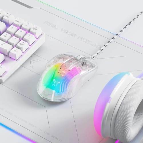 Crystal Shell Gaming Mouse - USB