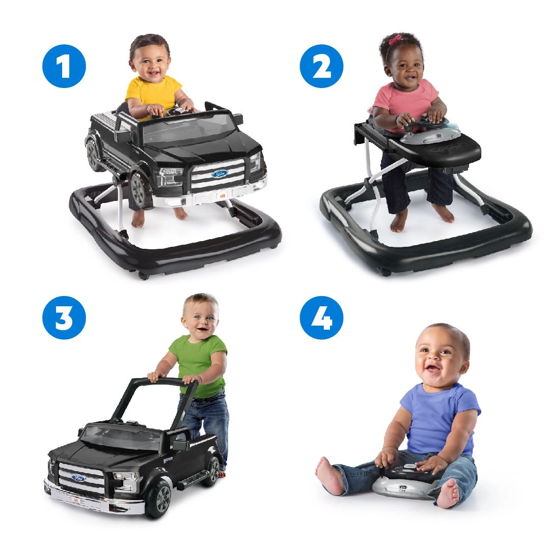 4-In-1 Ways To Play Walker - Ford F-150 - Four modes 3 height positions