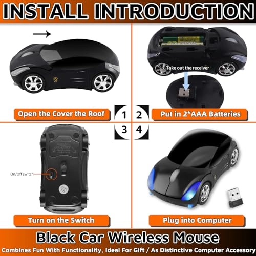 Car Mouse - USB, Wireless up to 10m