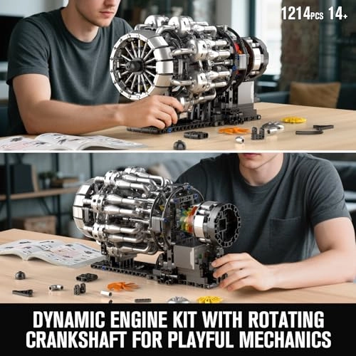 Turbojet Engine (10216) - Motorized STEM