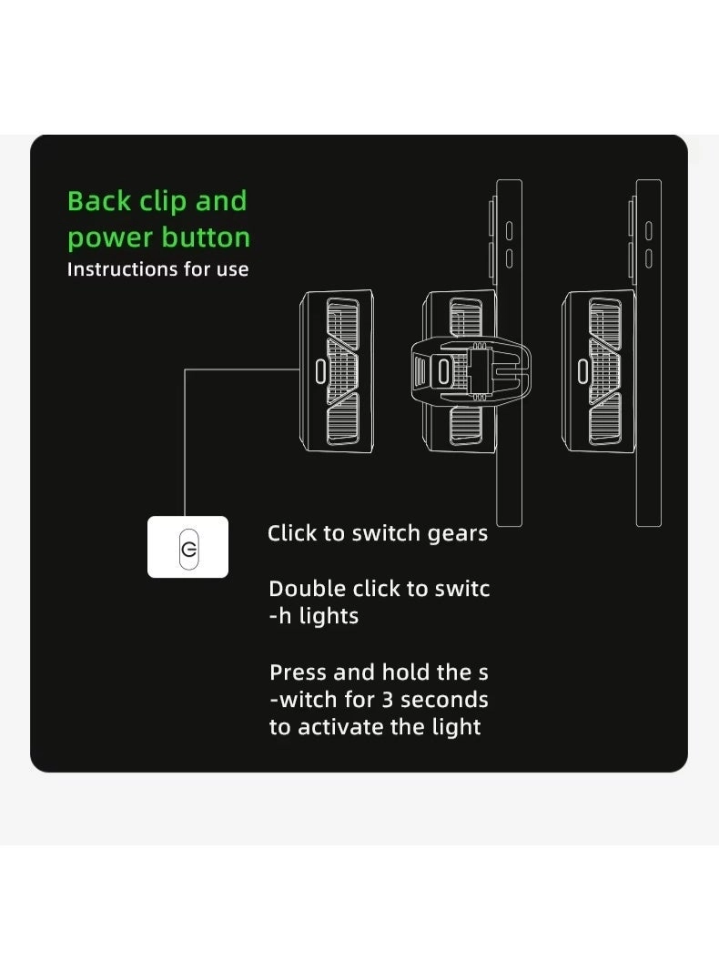 B25 - 20W Mobile Phone Cooling Fan Magnetic Clip
