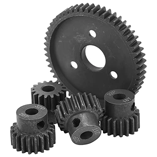 Spur 54T Gear 32P Motor Pinion Gears - Metal Compatible with Slash 2WD