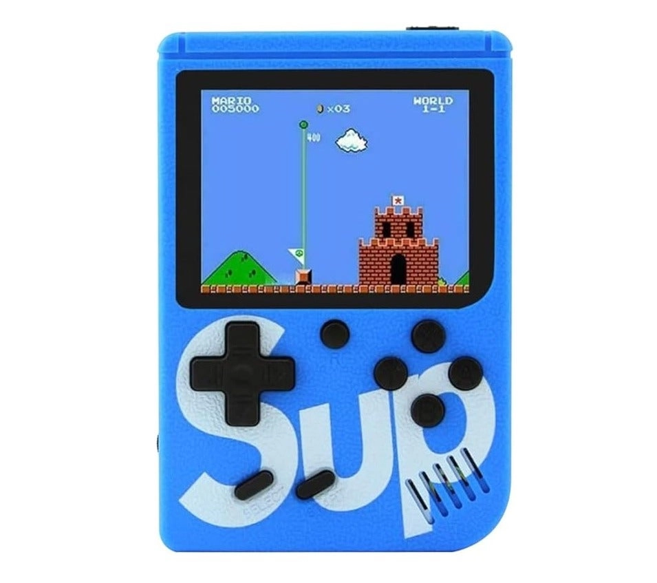 Handheld Game Console - 400 Built-in Games 3-Inch Color Screen Rechargeable Battery