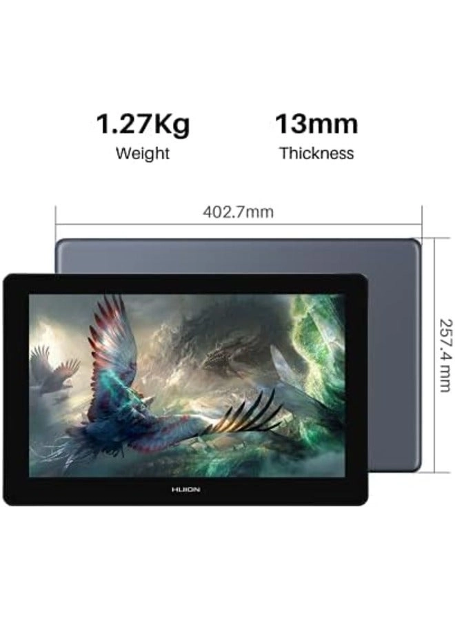 Kamvas Pro 16 Plus - 8192 pressure levels