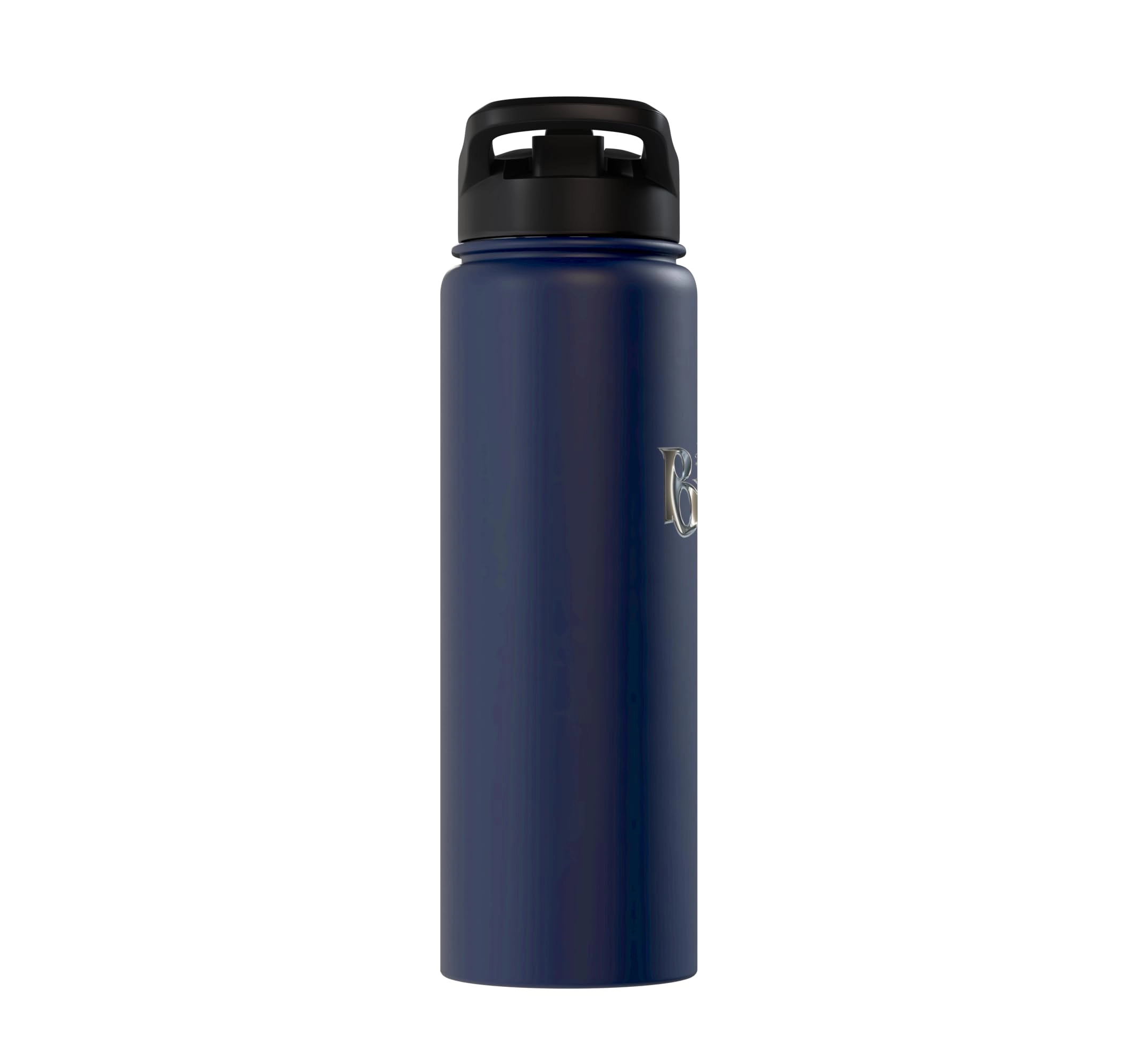 Chrome Logo Stainless Steel Insulated Water Bottle - 30 Fluid Ounces