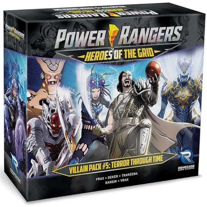 Power Rangers Heroes of The Grid: Villain Pack 5 Terror Through Time Expansion