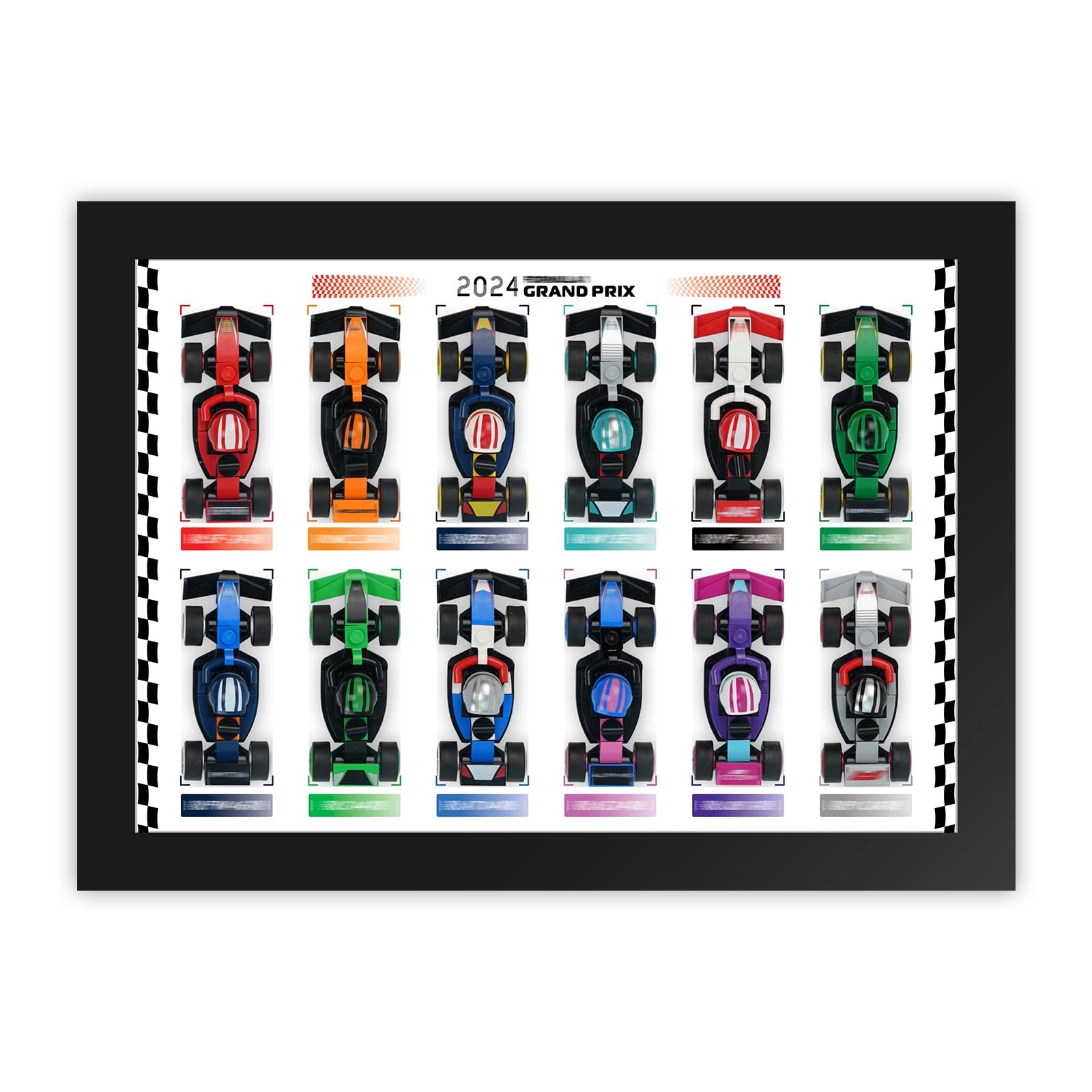 Rorliny Wall Display Board & Desktop Showcase - 1 pcs