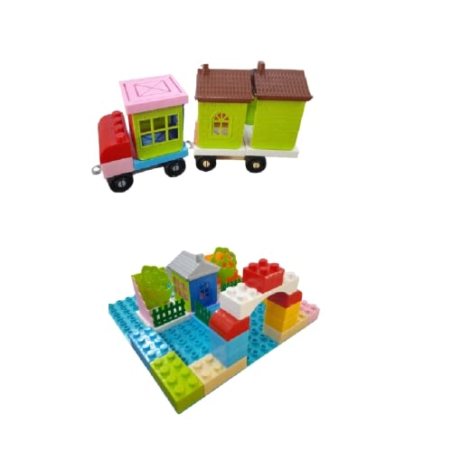 House Building Blocks - 65 pcs