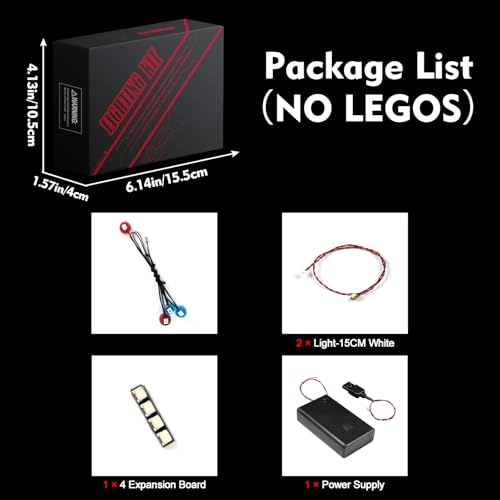 LED Lighting Compatible with Lego 76923 - Lamborghini Lambo V12 Vision GT 76923