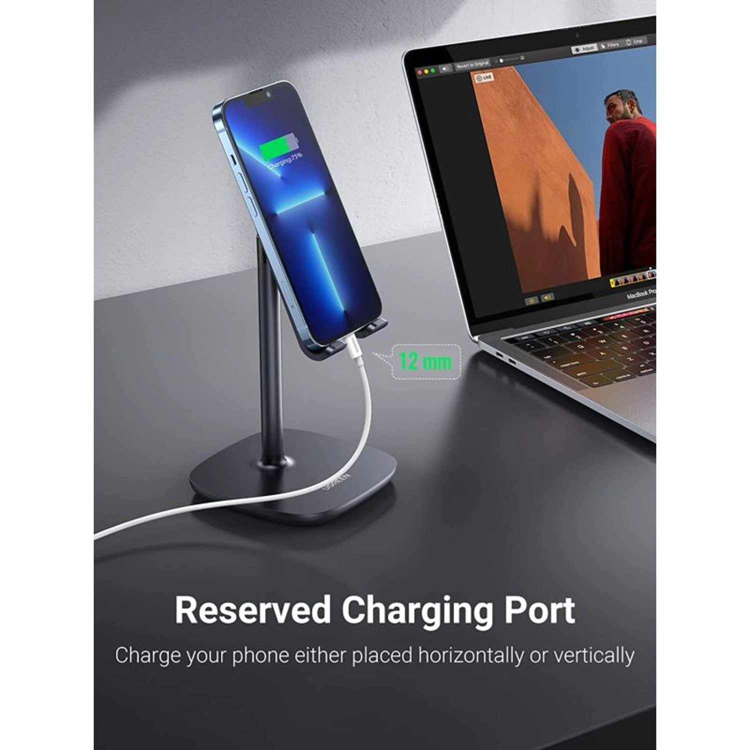Mobile Stand - Multi-Angle Adjustable Charging Hole