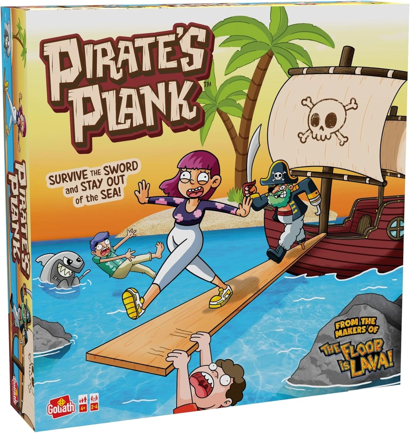 Pirate's Plank - Ages 4 and up