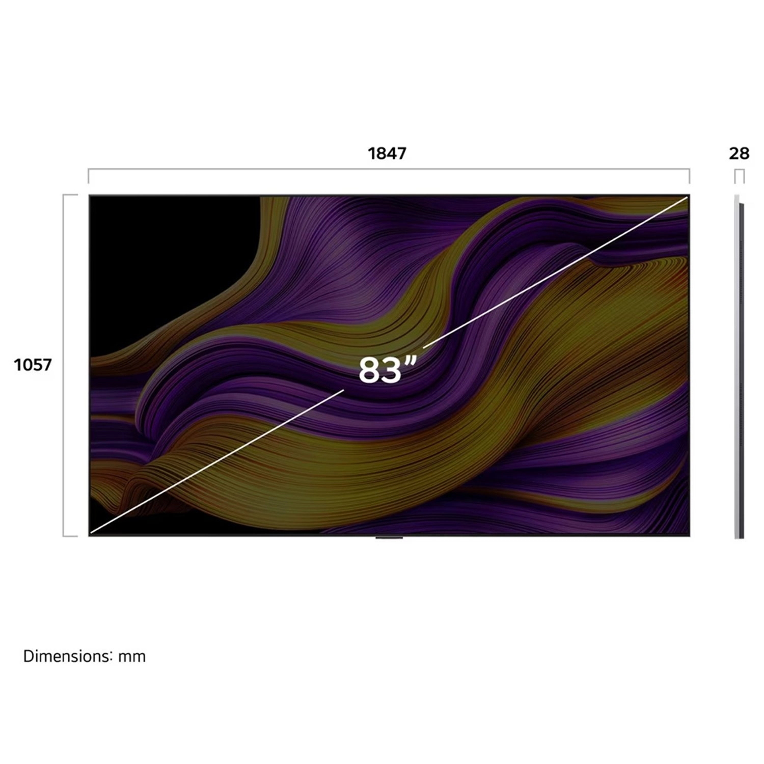 OLED83G56LA-AMAG - 83 inch