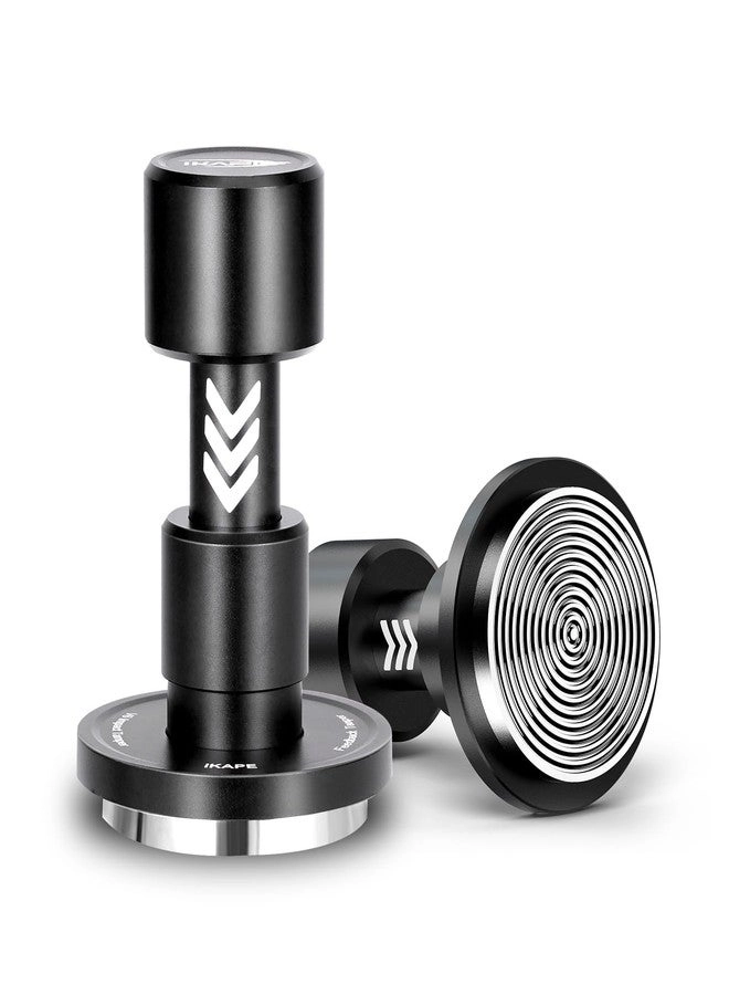 V6 Impact Espresso Tamper - 51MM 15lb/30lb Interchangeable Springs Sound Feedback