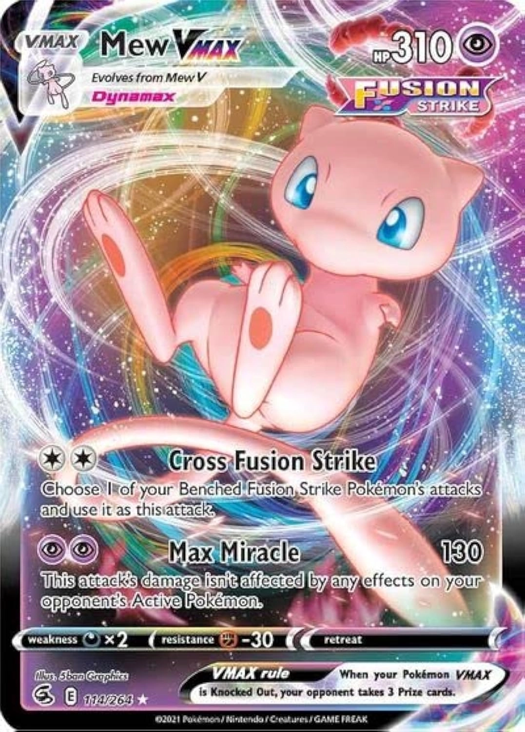 Pokémon Mew VMAX