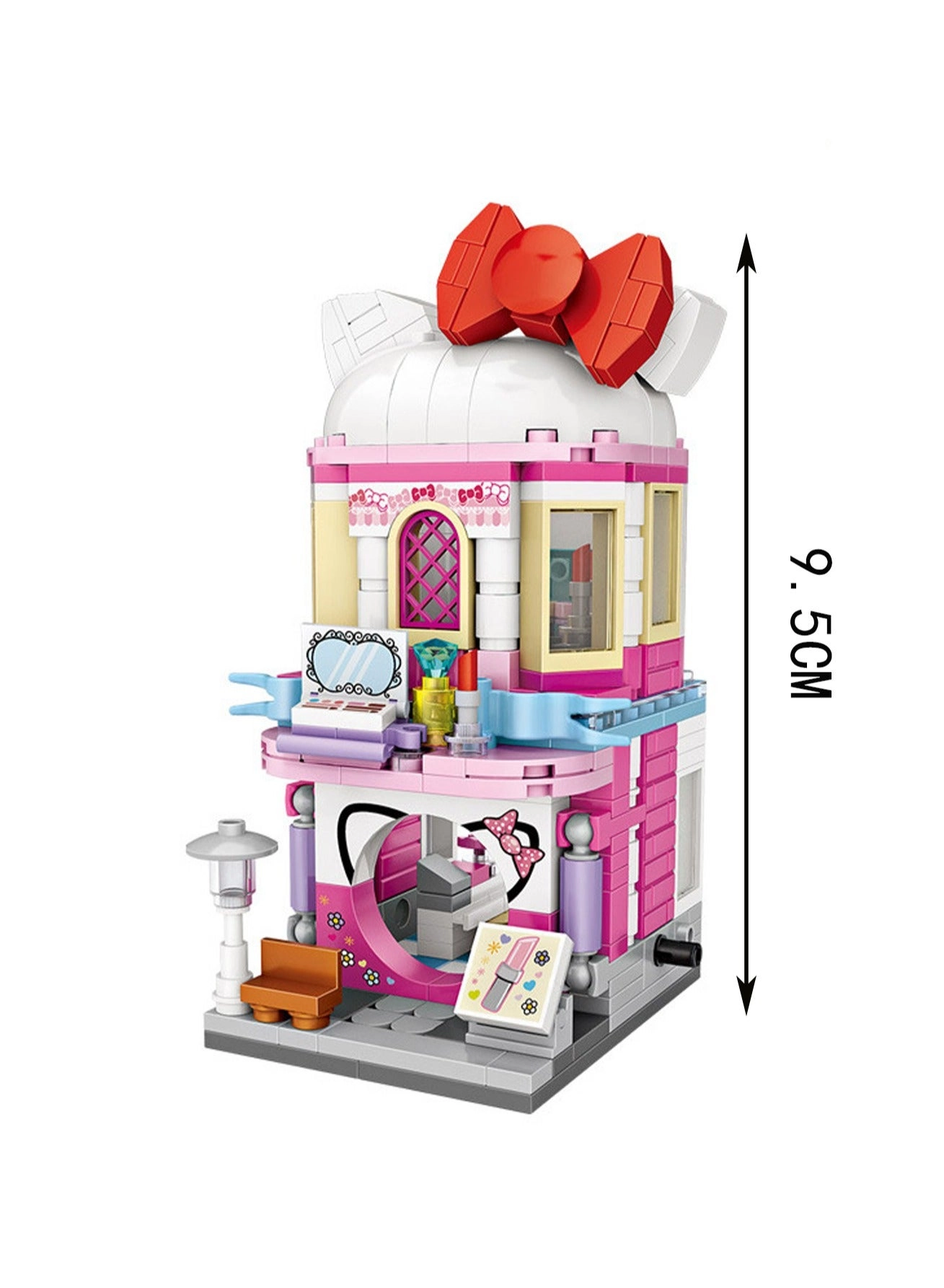 Makeup Store Street View Model Set - 371pcs